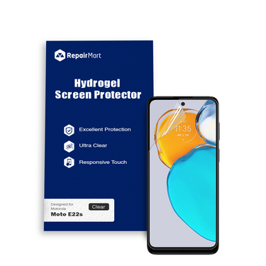 Motorola Moto E22s Compatible Premium Hydrogel Screen Protector With Full Coverage Ultra HD